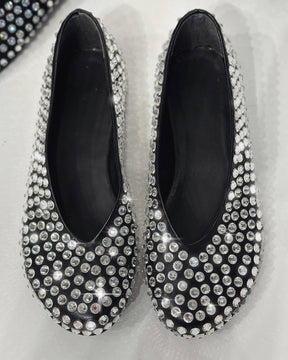 BLACK SHINING FLATS