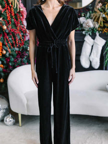 Holiday Velvet Jumpsuit