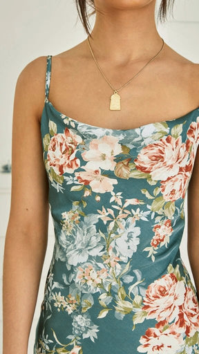 Peonies Midi Dress