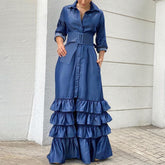 Layered Ruffled Elegant Dress